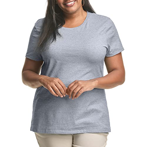 Image of Hanes Women's T-Shirt - Just My Size Cotton Tee - Plus Size Tee