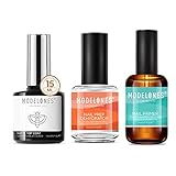 Modelones 3Pcs Matte Top Coat with Nail Primer and Nail Prep Dehydrator Set