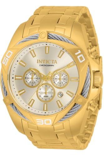 Invicta Bolt Chronograph Quartz Silver Dial Men's Watch 34121