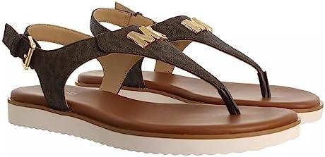 Michael Kors womens Jilly Flat Sandal, Brown, 8.5 : Amazon.com.au:  Clothing, Shoes \u0026 Accessories