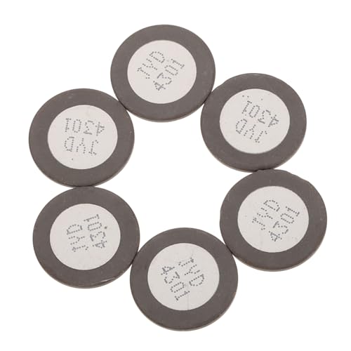 BESTYASH 6pcs Ceramic Misting Plates for Ultrasonic Humidifiers Replacement Atomizing Discs for Efficient Humidification Versatile Use Rockery and Home Decor