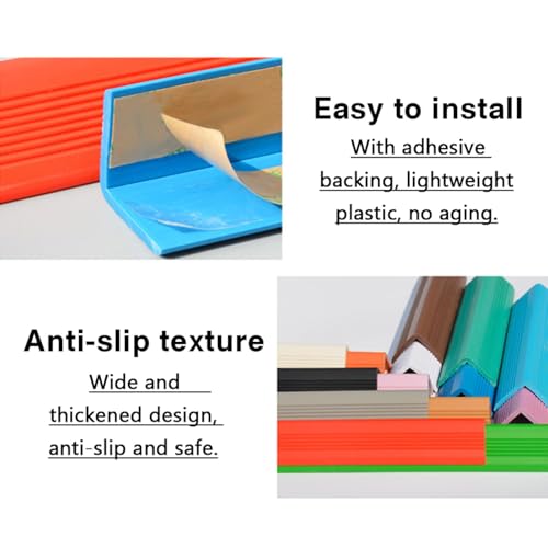 Banda de rodadura antideslizante para escalera exterior de PVC impermeable 5