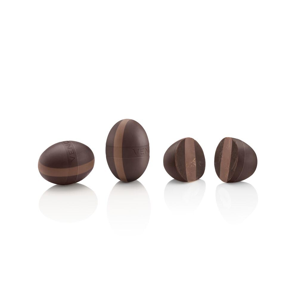 Venchi - Ovetti di Cioccolato Cremino Extra Fondente, 1 kg - Idea Regalo - Senza Glutine