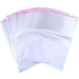 9 X 13 Inch Tshirt Bags Poly Mailers Clear Apparel Bags Self Seal Plastic Bags Adhesive Bags for...