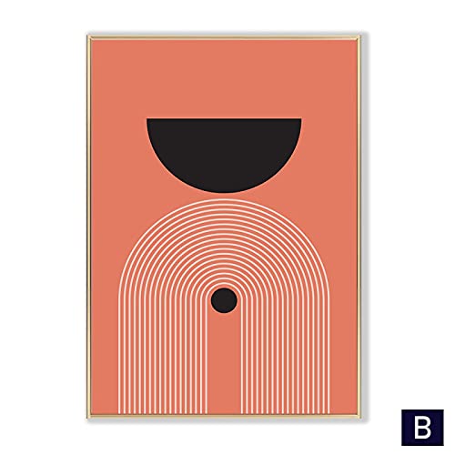 Peinture décorative affiche terre cuite triptyque moderne 60x80cm