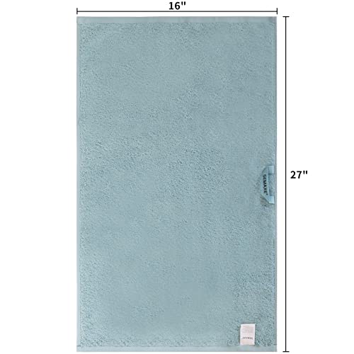 Semaxe Hand Towel, 100% Cotton Towel Set For Bathroom, Soft And Highly Absorbent Towel, Hotel & Spa Quality, 16”X 27”(Ice Lake Blue) #TOP4