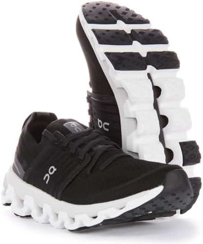 On Women's Cloudswift 3 Sneakers, All Black, 7.5 Medium US | Image 4
