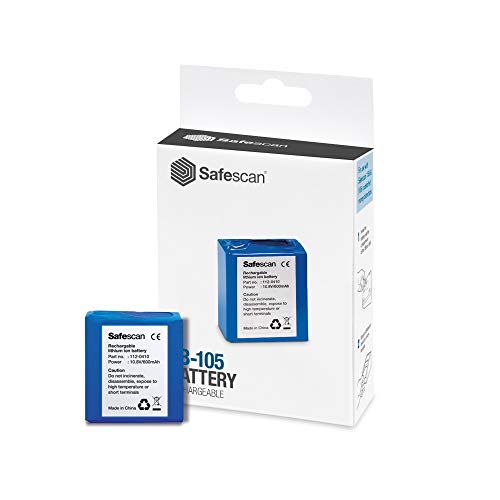 Safescan LB-105 - Batería recargable para detectores automáticos de falsificaciones