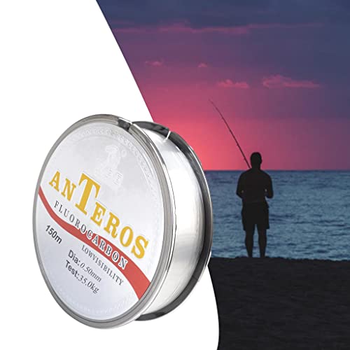 RNXRZANK 2X 164yds Fluorocarbon Fishing Line for Underwater Use in Saltwater and Freshwater