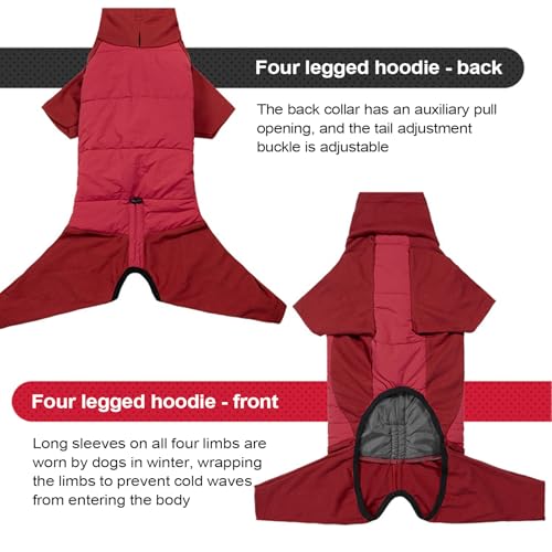Vêtements pour chiot contre le froid à col montant