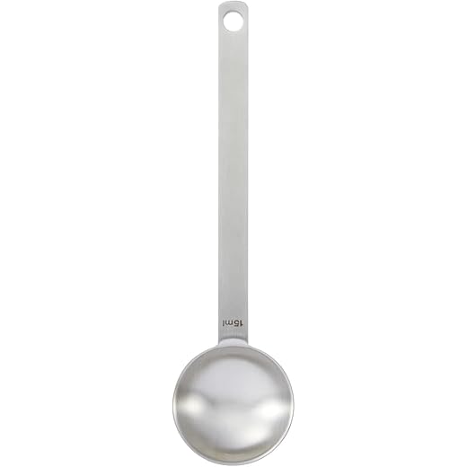 MUJI Stainless Steel Long Measure Spoon