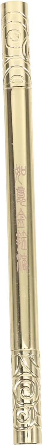 VILLCASE Ruyi Golden Hoop with Pattern Black Ink Pens Black Gel Pens Gold Ink Pen Ballpoint Pens Inspirational Pens Funny Roller Ball Pen Needlepoint Pen Fun Pen Student Pens Sign Pen Brass VILLCASE Ruyi Golden Hoop with Pattern Black Ink Pens Black Gel Pens Gold Ink Pen Ballpoint Pens Inspirational Pens Funny Roller Ball Pen Needlepoint Pen Fun Pen Student Pens Sign Pen Brass