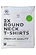 LERROS Herren Doppelpack Rundhalsausschnitt T-Shirt, Weiß, XL EU