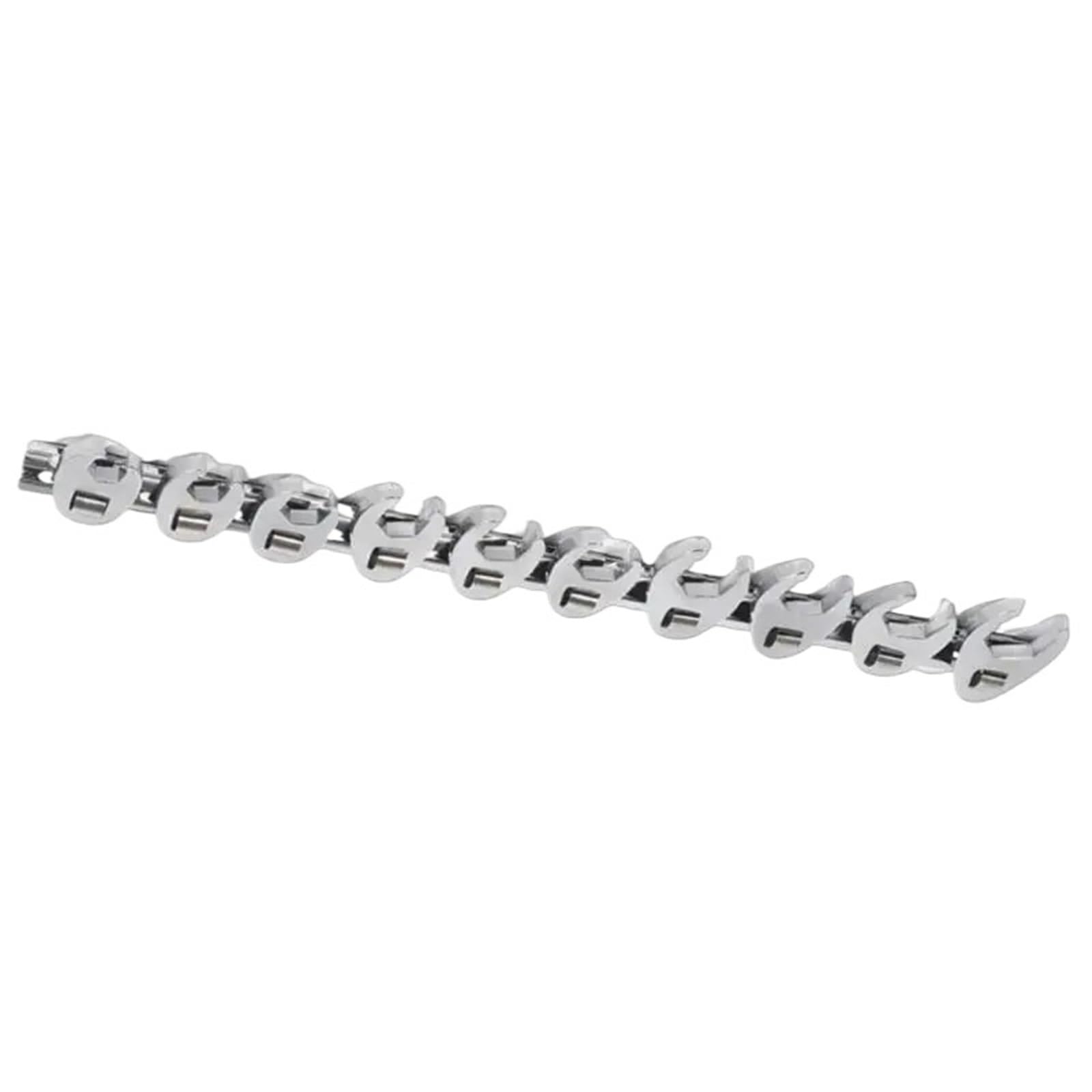 Xuczhai One Color 10Pcs 3/8 Inch Drive Crow Foot Wrench Set To 22Mm Metric Chrome Plated Crowfoot Hand Tools