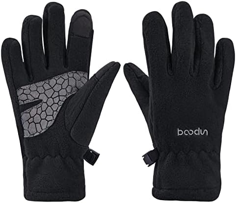 Arcweg Handschuhe Kinder Fleece Warm Laufhandschuhe Winter Gloves rutschfest Fahrradhandschuhe Touchscreen Winterhandschuhe Jungen Mädchen Fingerhandschuhe Sport Outdoor Camping Wa