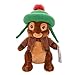 Wjfijz Peluche Coniglietto di Peluche di Peter Rabbit farcito Peluche Lily La Bambola di Coniglio a Coda Corta per Bambini Piccoli 30 cm Marrone