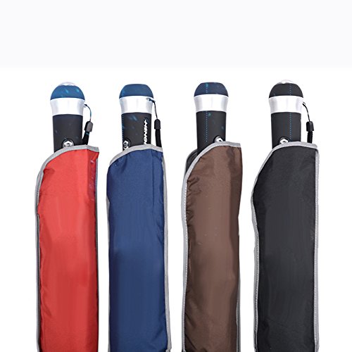 Bureze HENGLI RU-01 Multifunctional LED Luminous Automatic Umbrella Women Men Rain Umbrellas Travel Light