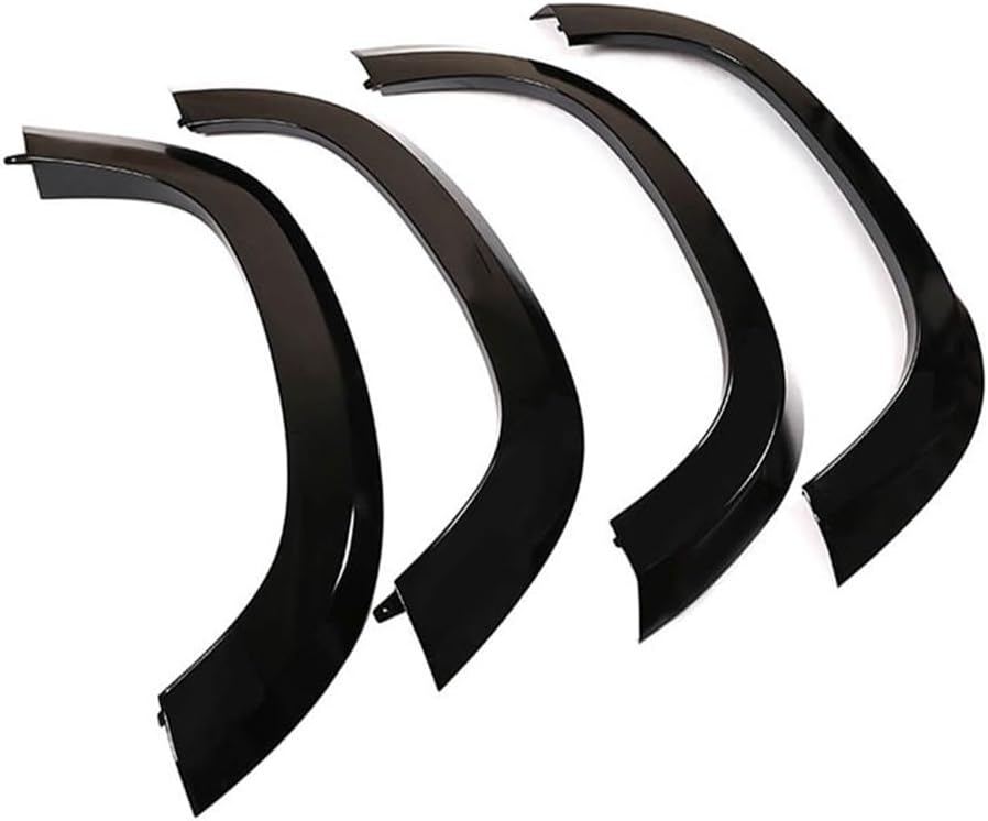 Fender Flares Wheel Eyebrow Protector Sticker | Compatible With Land Rover Defender 90 110 2020-2023 Wheel Arch Scratch Proof Guard Trim Kit(90 Matte Black)