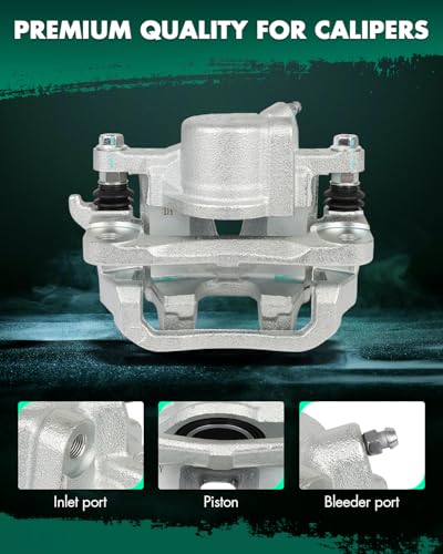 Image of SCITOO Rear Left Brake Caliper With Bracket 19B2873 Compatible For Toyota For Sienna 2004-2010