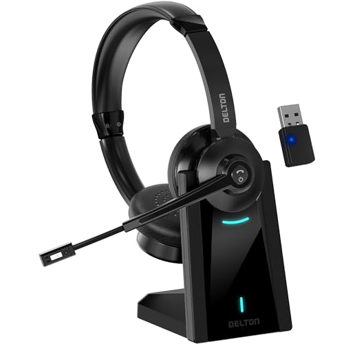 Delton 35X Bluetooth Computer Headset Noise Cancelling Mic,