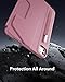 ESR for iPad Pro 11 Inch Case (M5/M4) 2025/2024, Rotating Case with Removable Magnetic Cover, Adjustable Portrait/Landscape Stand, 9 Standing Angles, Shift Series, Pink