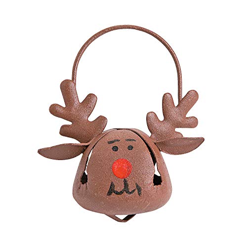 Fun Express Reindeer Jingle Bells Ornament