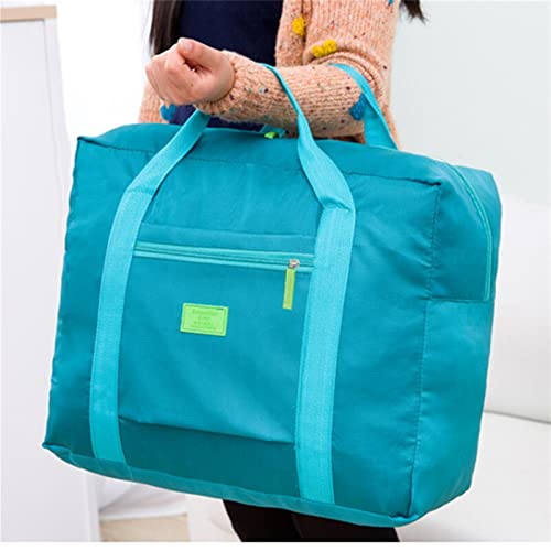 WINVOX Gym Totes Portable Multi-Function Bag Folding Travel Bags Nylon Waterproof Bag Large Capacity Hand Luggage Business Trip Traveling Bags(Dark Green)2