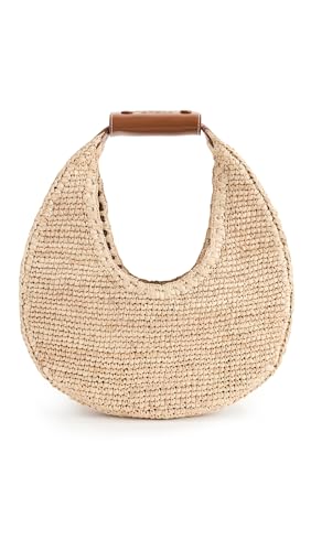 STAUD Moon Raffia Tote