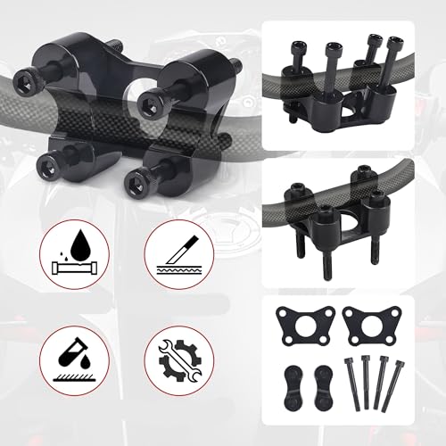 Réhausse guidon Spyder RT kit extension élévateur alu pour modification poste pilotage 2020