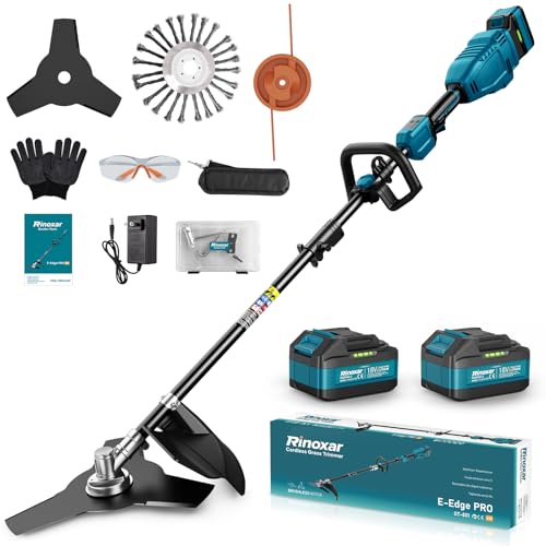 Decespugliatore a Batteria, Tagliabordi a Batteria 26 cm con Motore