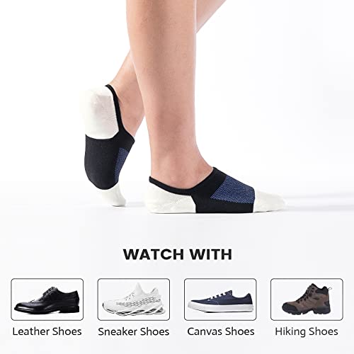 IDEGG No Show Socks with Non-Slip Grip for Men - On Sale