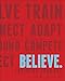 Believe Training Journal (Classic Red, Updated Edition)
