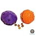 PET(S)TYLE Interactive Dog Treat Toys, Pack of 2