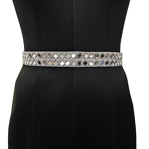 Ceinture de hanche sari pour mariage et fêtes religieuses avec ce Kamarband argent 34