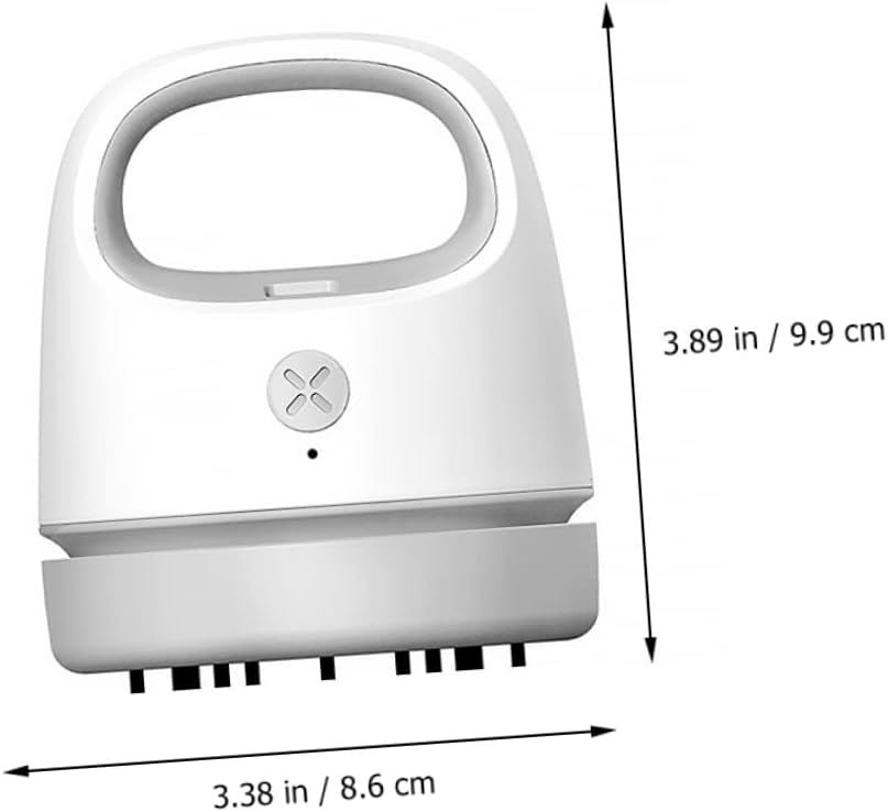 Tabletop Vacuum Cleaner Portable USB Rechargeable Dust Collector for Desk Efficiently Picks up Crumbs Hair and Dust for Home Office and Student Use