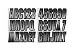 Hardline Products SIBKG300 HARD LET/NUM KIT SILVER/BLACK