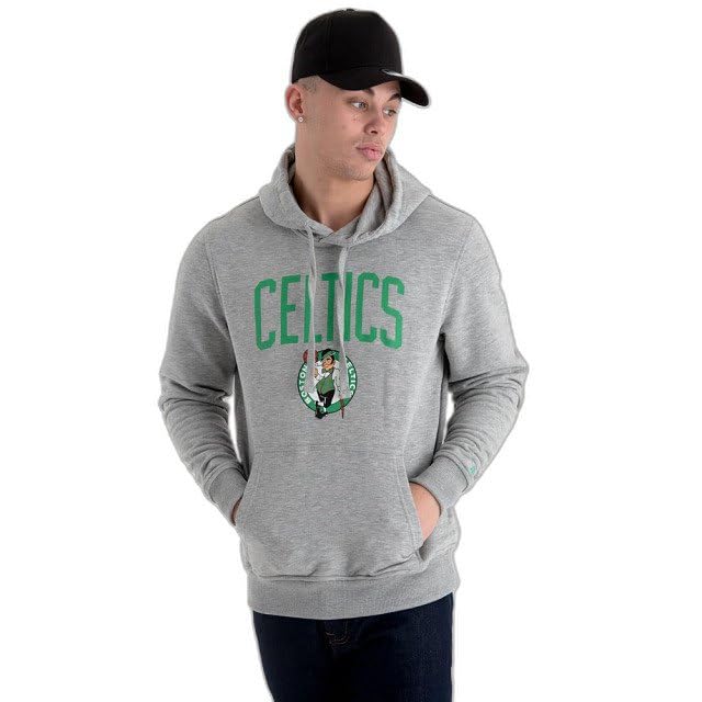 Regular Hoody Boscel New Era pour homme, maillot de survêtement gris confortable