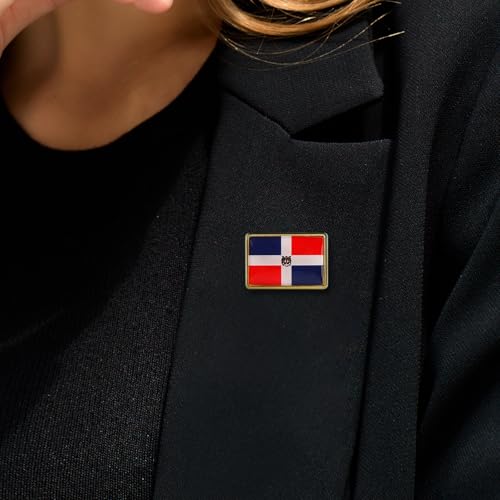 Image of Country Flag Brooch Metal Alloy Souvenir Pin Shirt Hat Backpack Jewelry Accessories Decoration Party Christmas Gift Badge International Travel Pin