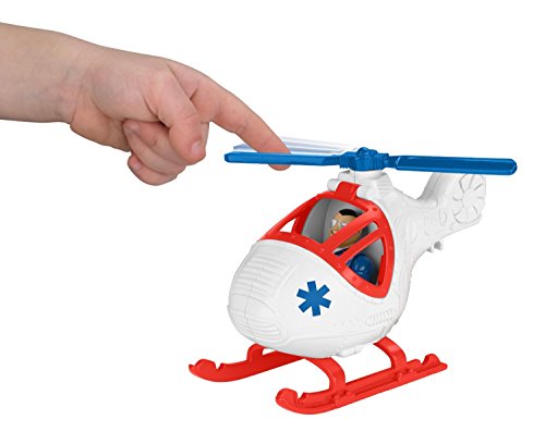 Imaginext Fisher Price Toy City Helicopter and
