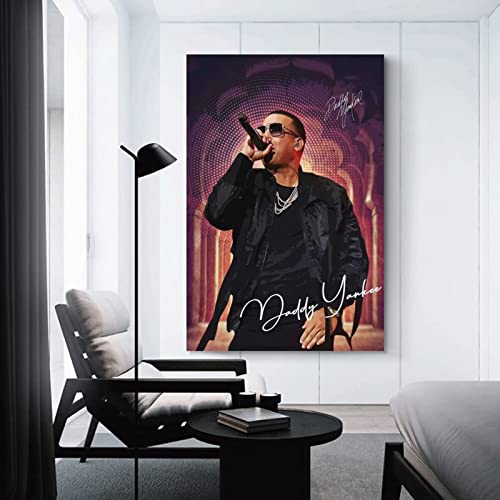 Tableau toile Daddy Yankee decoration murale chambre 60x80 - 2