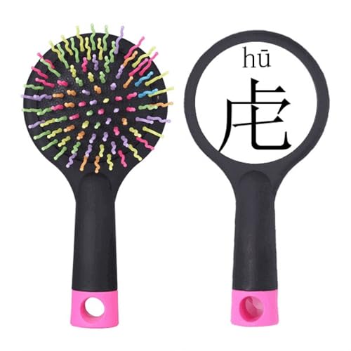 Brosse à cheveux démêlante pour éliminer les nœuds sans douleur avec base coussin