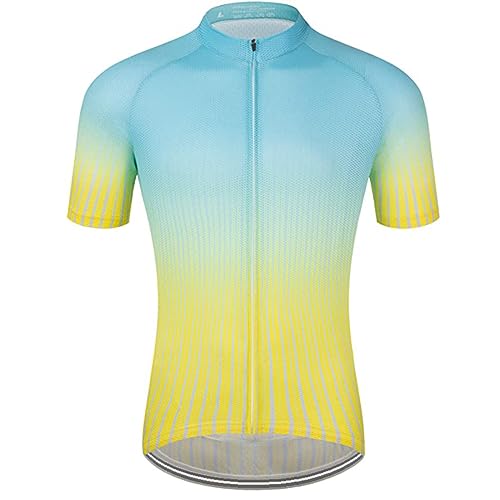 Maillot de vélo homme respirant pour vos sorties d'été sur route et VTT