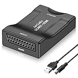 Paket: Scart zu HDMI Konverter x 1, USB-Kabel x 1, Handbuch x 1 und 7x24 Stunden Service