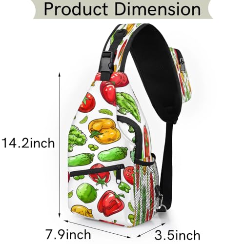 Bolso cruzado unisex para senderismo y viaje miniatura 2