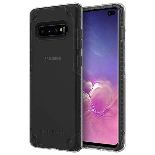 Griffin Technology Survivor Strong Case Compatible with Samsung Galaxy S10+ (Clear)