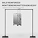 Heavy Duty Pipe and Drape Frame Kit 10x10ft Adjustable Height/Width Photography Background Support Poles All-Metal Construction Backdrop Stand for Party, Birthday, Wedding - Black
