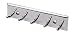 Produktbild Sanitop-Wingenroth 07125 3 Standard Hakenleiste 5 Haken, verchromt, Chrom