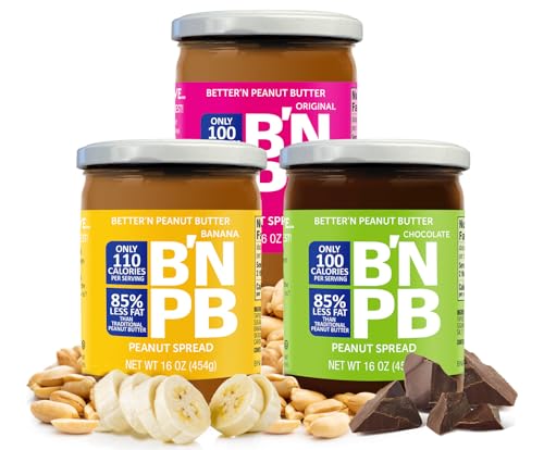 Low Fat Peanut Butter Spread Variety Pack by Better’n...