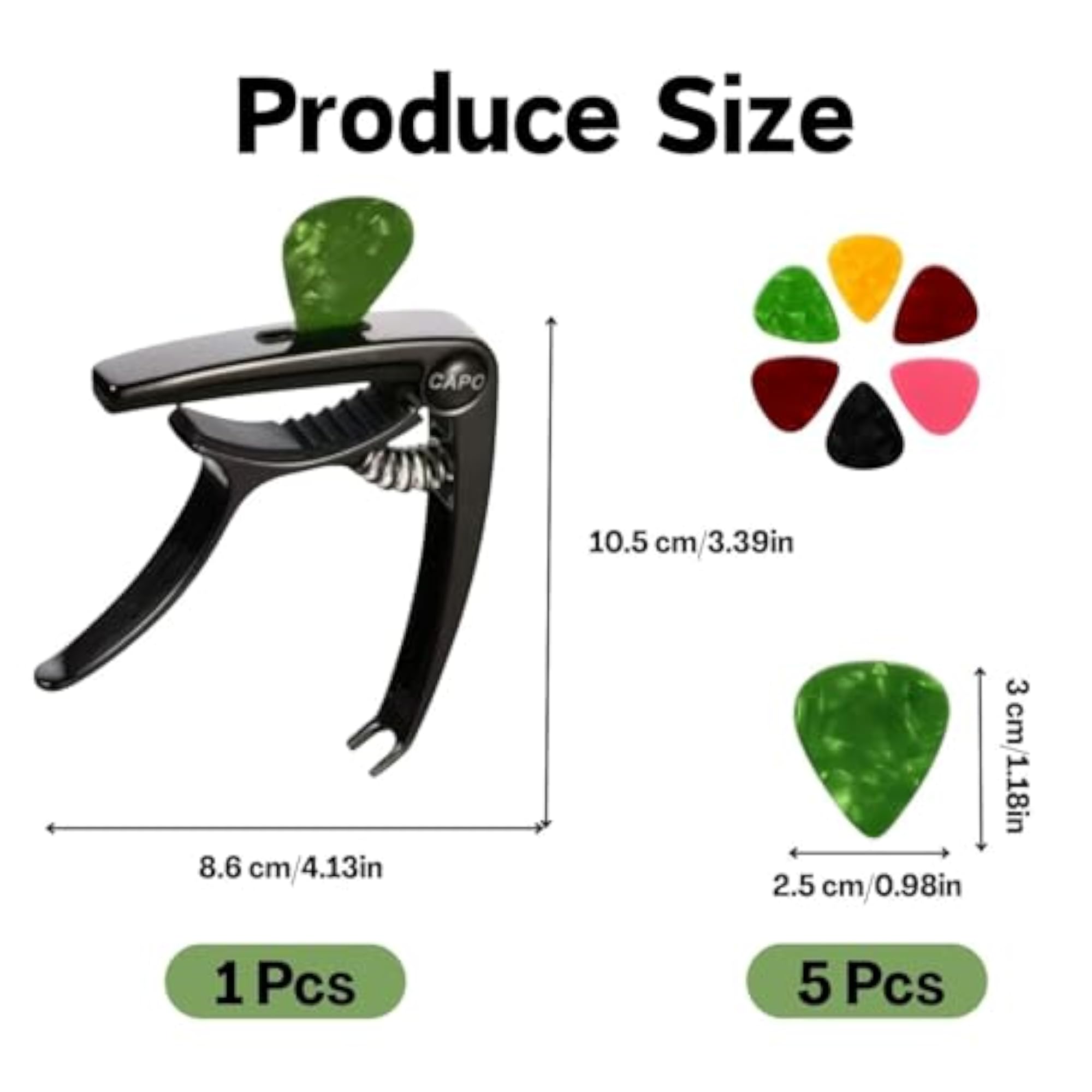 Guitar Capo for Acoustic & Electric Guitars