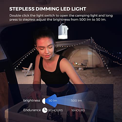 Flextailgear Electric Air Pump Mp2Plus Ultralight Portable Air Pump Rechargeable Small Battery Air Mattress Inflator With Camping Lantern For Sleeping Pads, Travel, Pool Floats, Inflatable Toys #TOP4